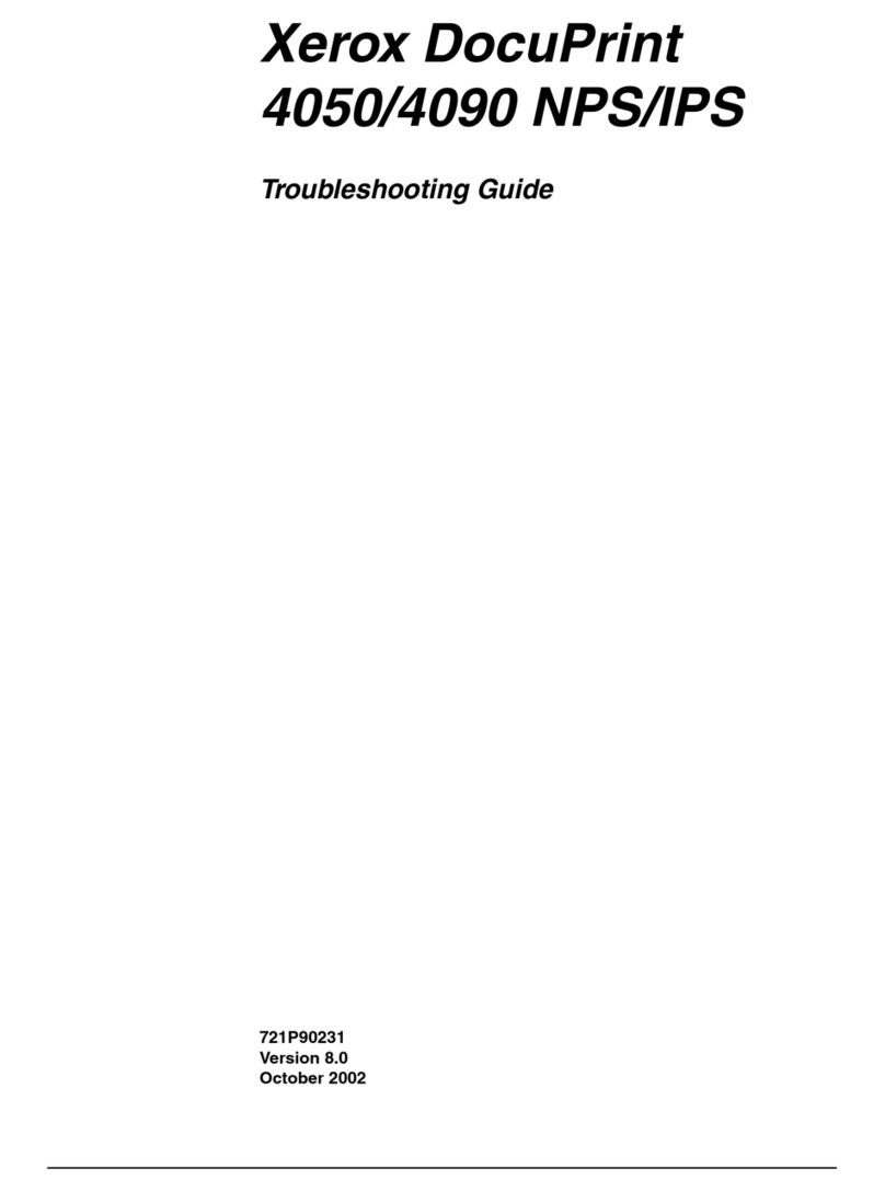 Xerox DocuPrint 4090 IPS User manual