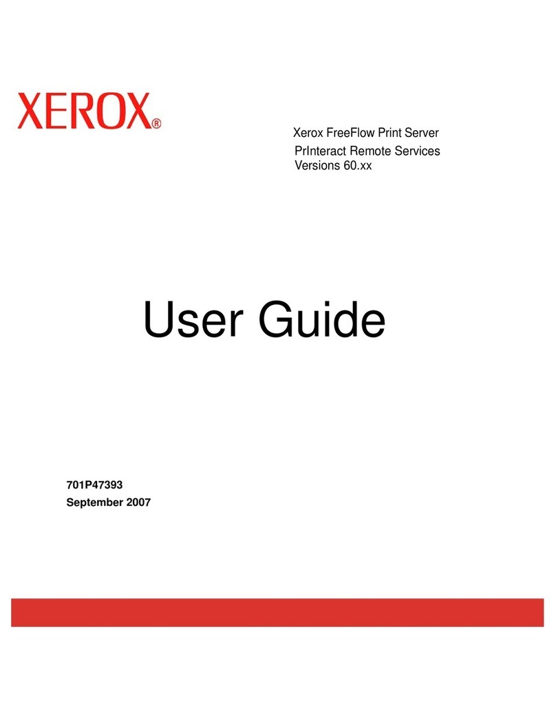 Xerox FREEFLOW 701P47393 User manual