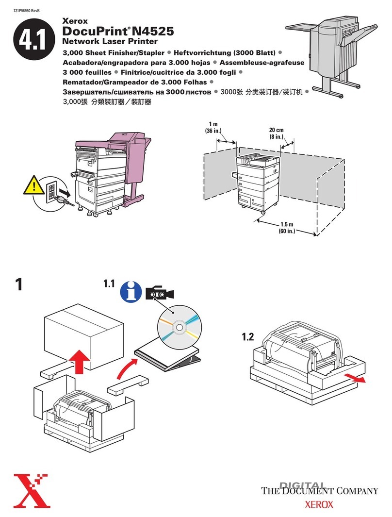 Xerox DocuPrint N4525 User manual