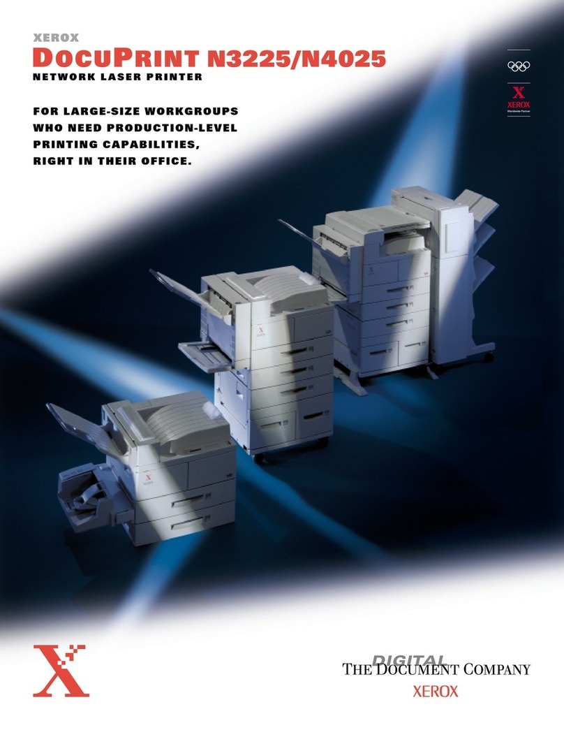 Xerox DocuPrint N3225 User manual