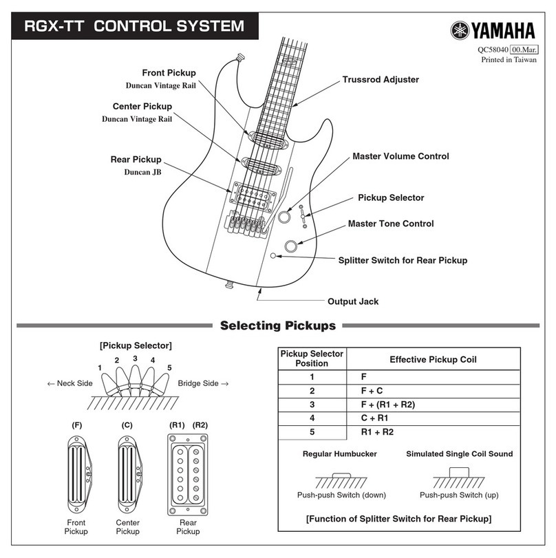 Yamaha RGX-TT quick guide