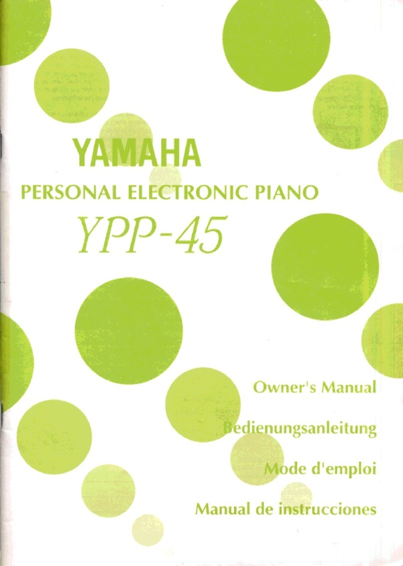 Yamaha YPP-45 Mode d'emploi
