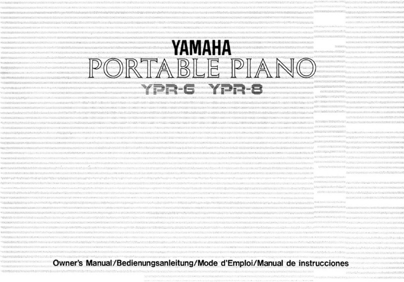 Yamaha YPR-6 Mode d'emploi
