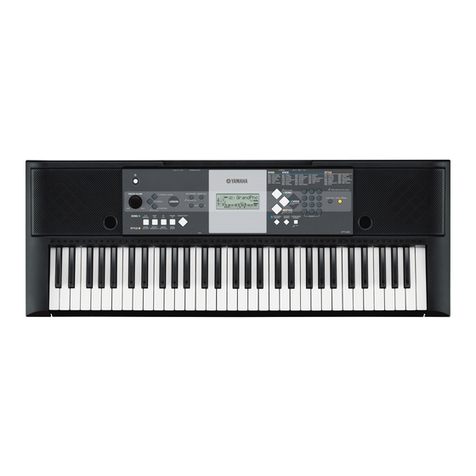 Yamaha PSR-E233 User manual