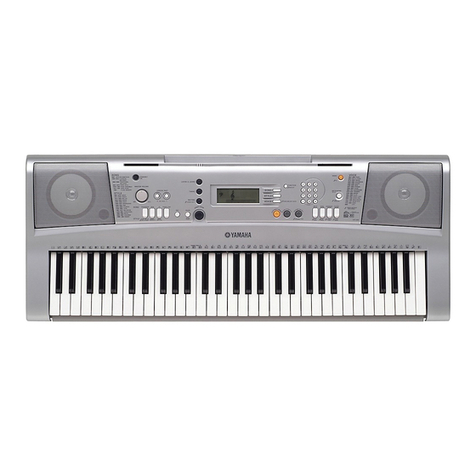 Yamaha PORTATONE PSR-E303 User manual