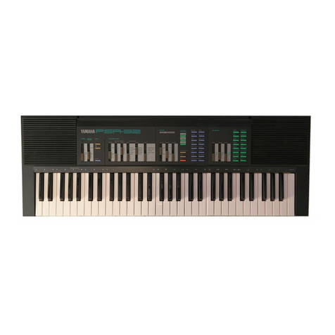 Yamaha PortaTone PSR-32 User manual Yamaha PortaTone PSR-32 User manual