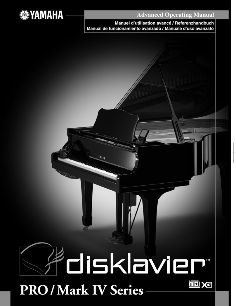 Yamaha Pro IV Series operating manual