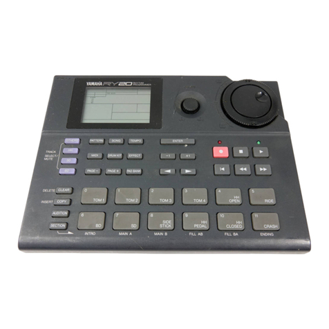 Yamaha RY20 User manual