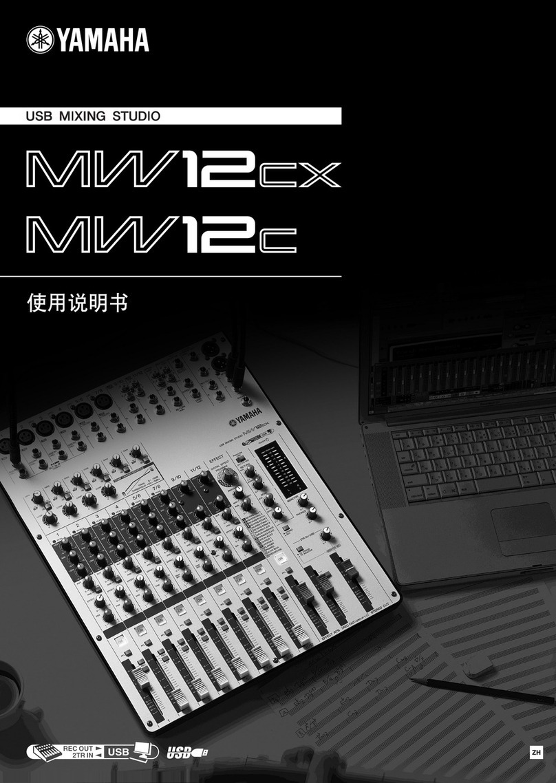 Yamaha MW12C 2 owner's manual Yamaha MW12C 2 owner's manual