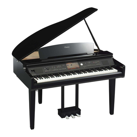 Yamaha Clavinova CLP-98 Reference manual