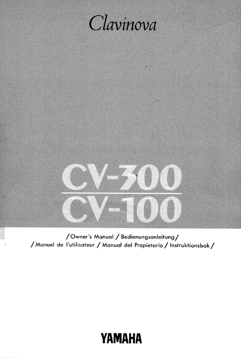Yamaha Clavinova CV-100 Bedienungsanleitung