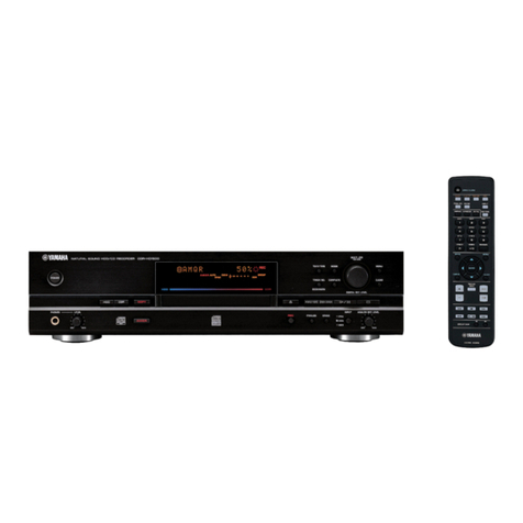 Yamaha CDR-HD1500 owner's manual