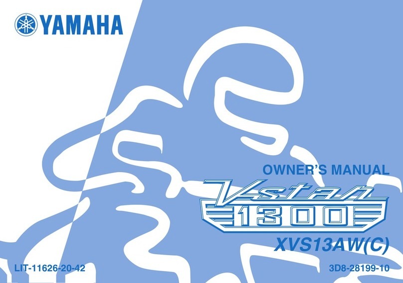 Yamaha XVS13AW(C) User manual