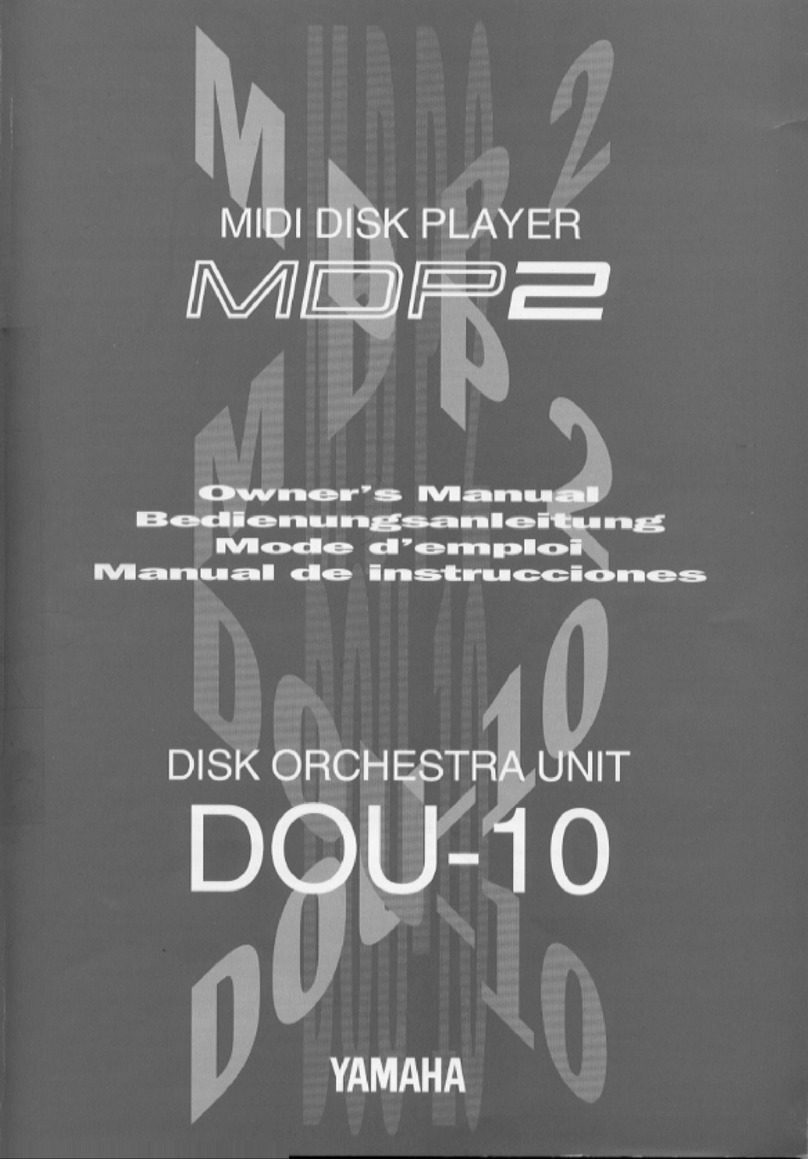 Yamaha DOU-10 owner's manual