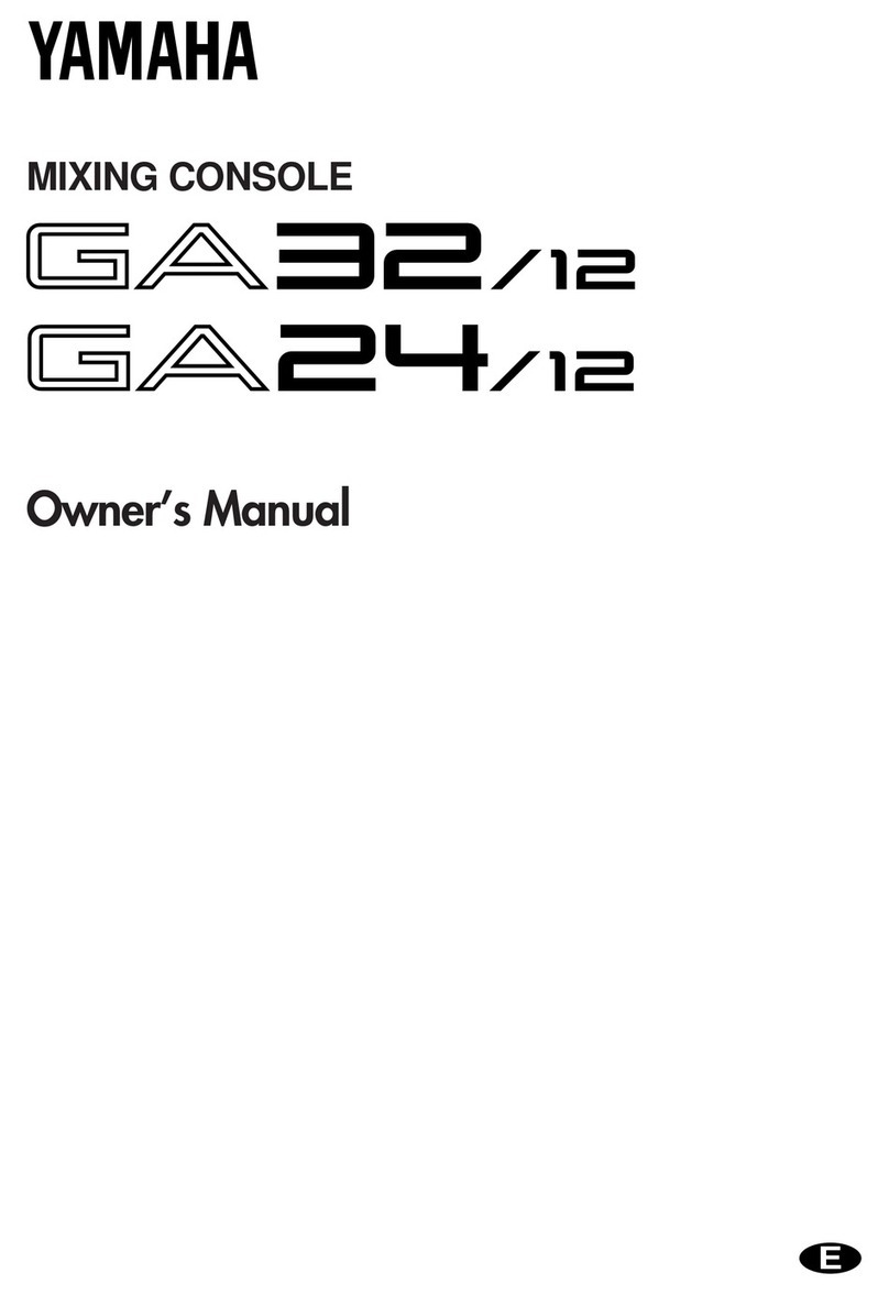 Yamaha GA24/12 User manual Yamaha GA24/12 User manual