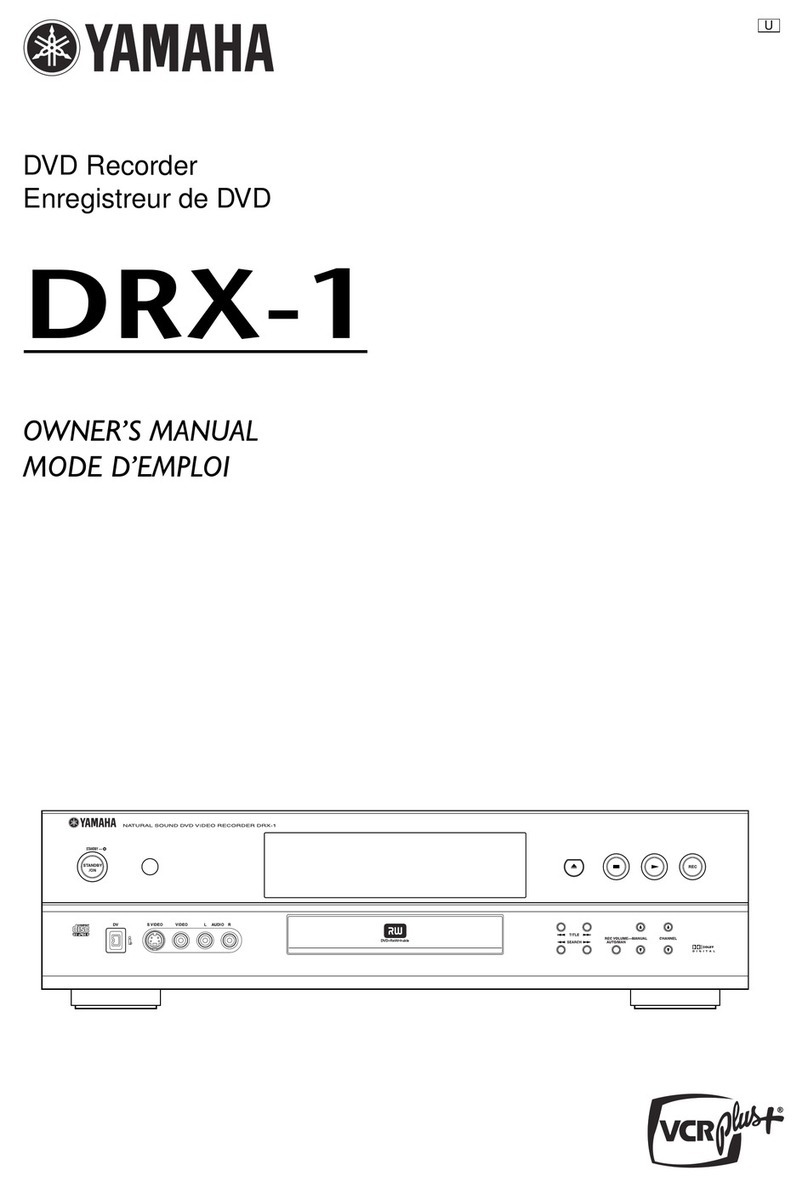 Yamaha DRX-1 User manual