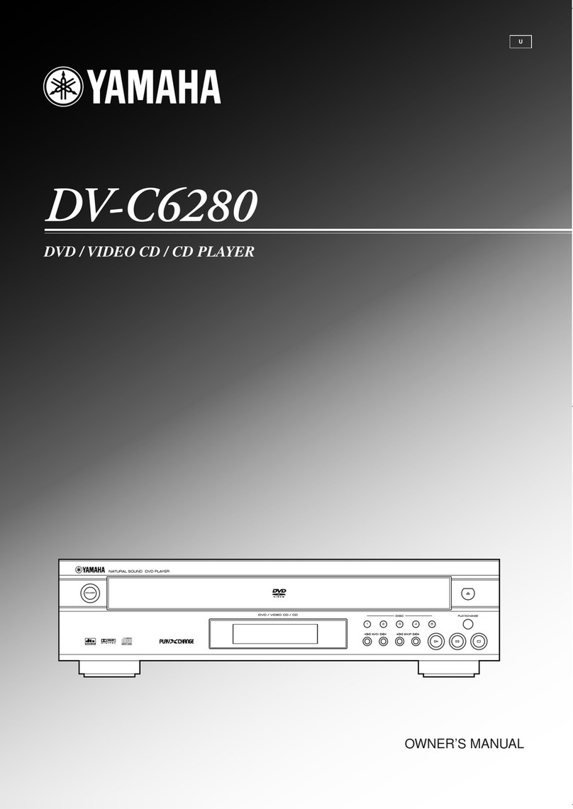 Yamaha DV-C6280 User manual