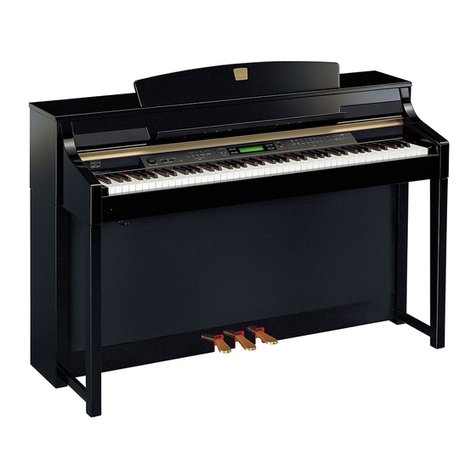 Yamaha CLAVINOVA C L P - 3 8 owner's manual