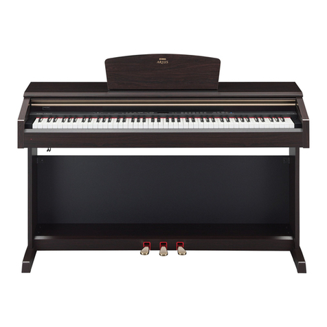 Yamaha ARIUS YDP-181 User manual Yamaha ARIUS YDP-181 User manual