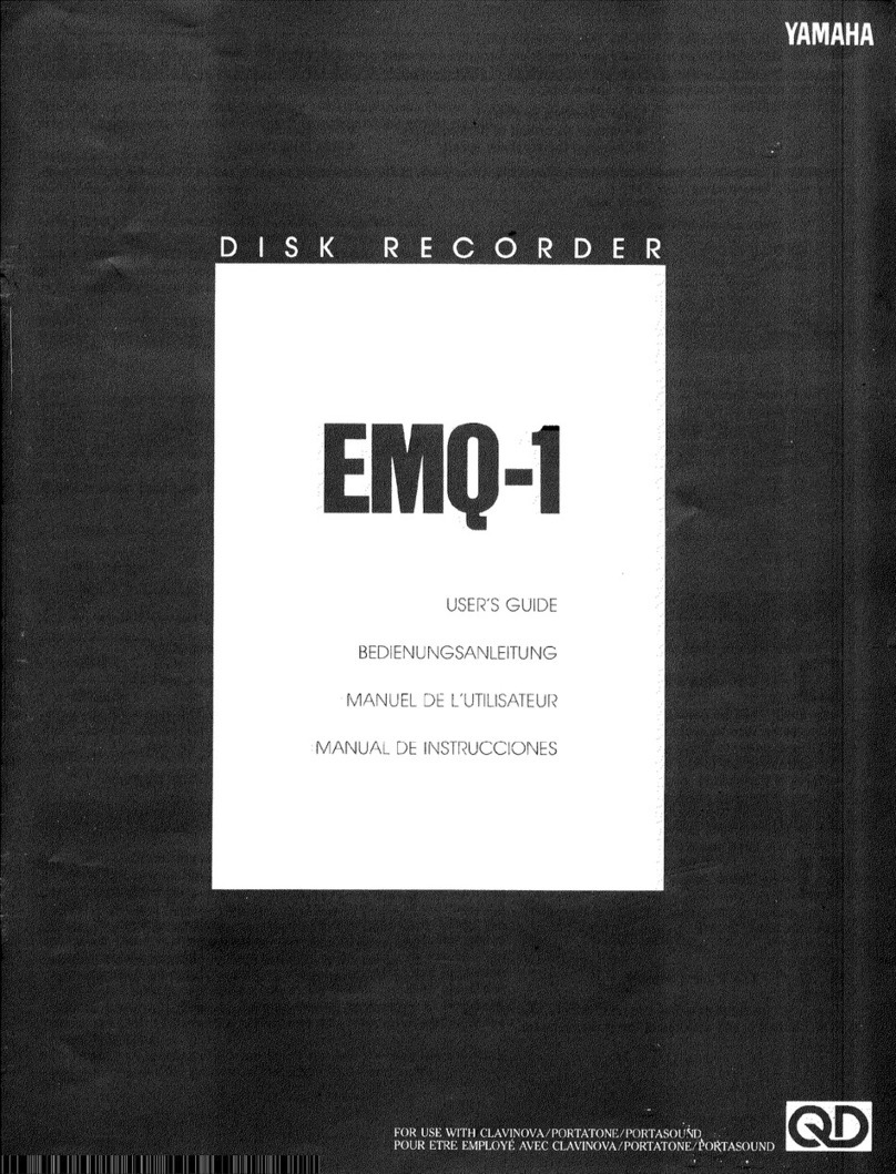 Yamaha EMQ-1 Setup guide Yamaha EMQ-1 Setup guide
