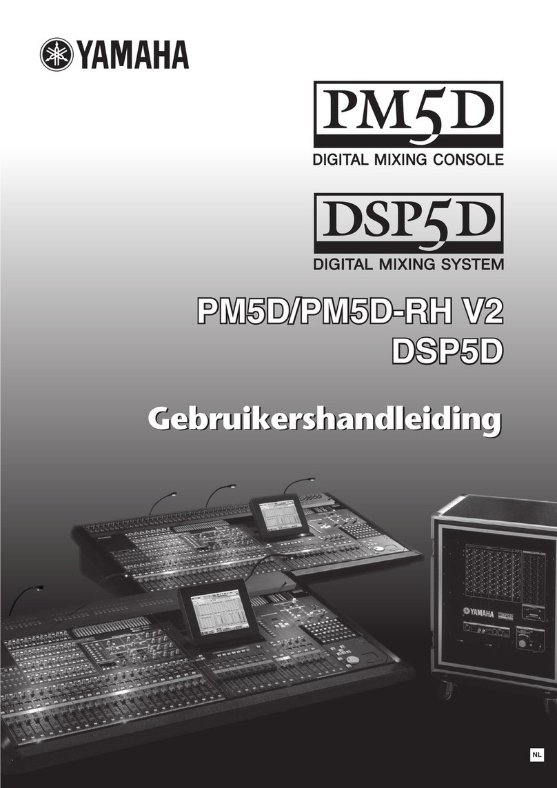 Yamaha PM5D User manual