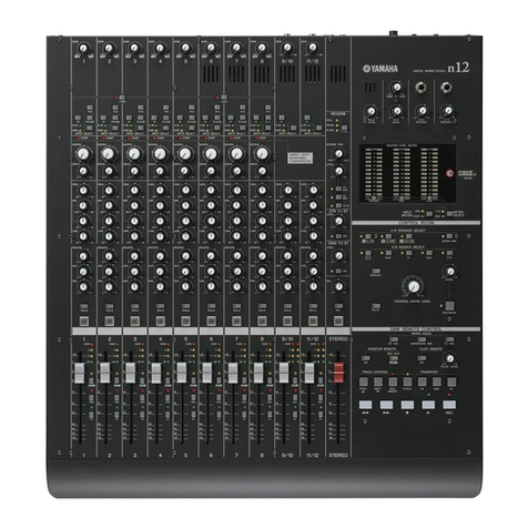 Yamaha N12 - n12 Digital Mixing Studio owner's manual