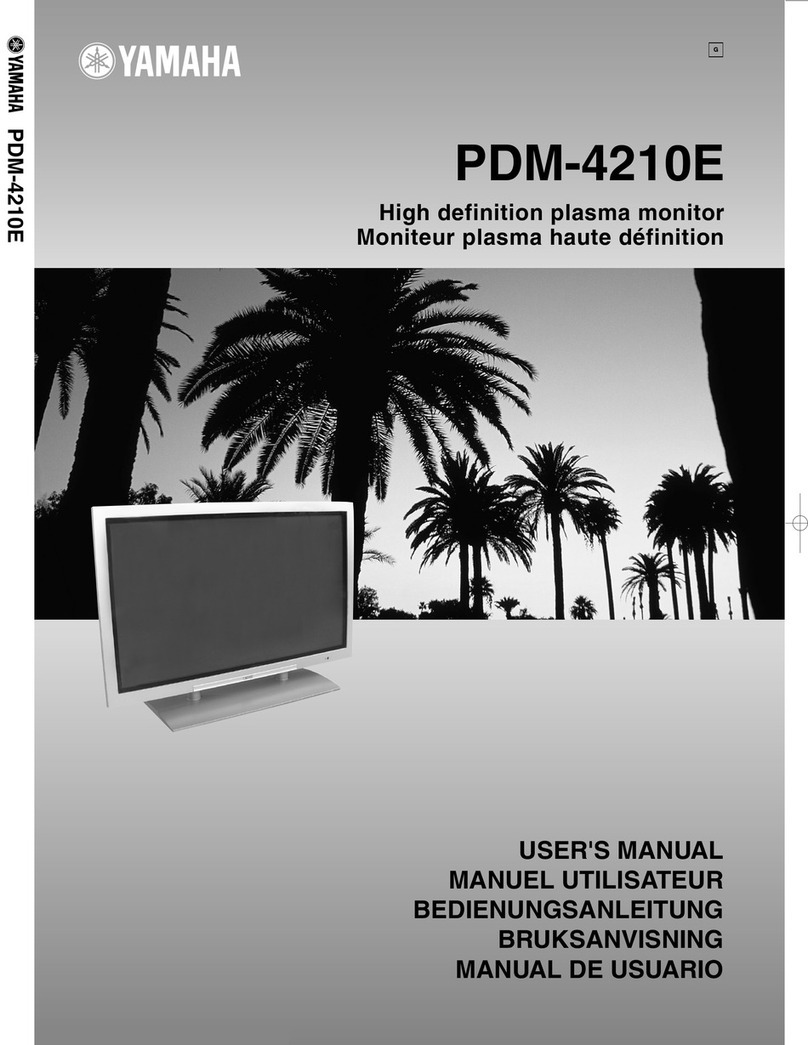 Yamaha PDM-4210E User manual Yamaha PDM-4210E User manual