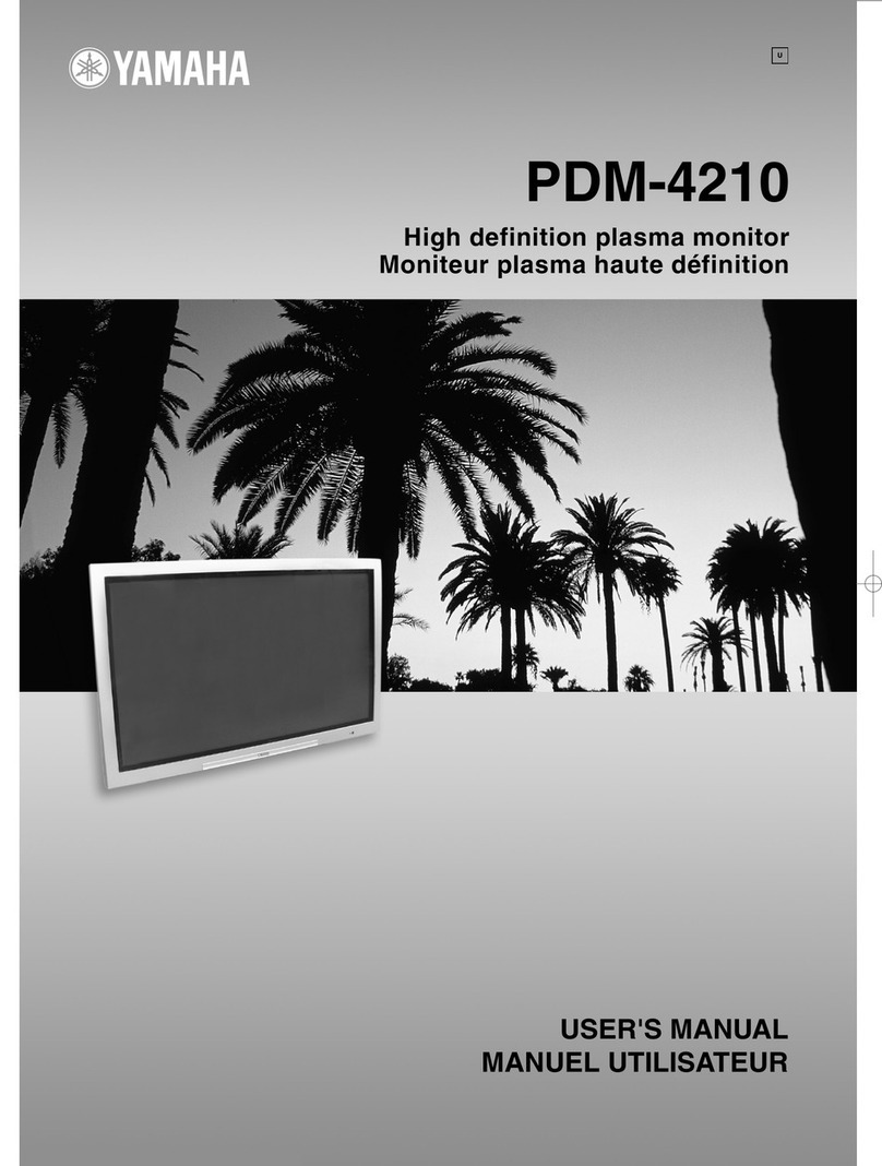 Yamaha PDM-4210 User manual Yamaha PDM-4210 User manual