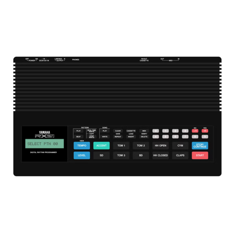 Yamaha RX-21 product manual