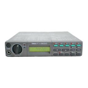 Yamaha FX500 User manual