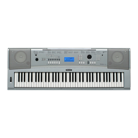 Yamaha Portable Grand DGX-220 User manual