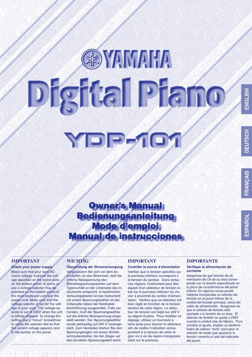Yamaha PDP-101 Setup guide