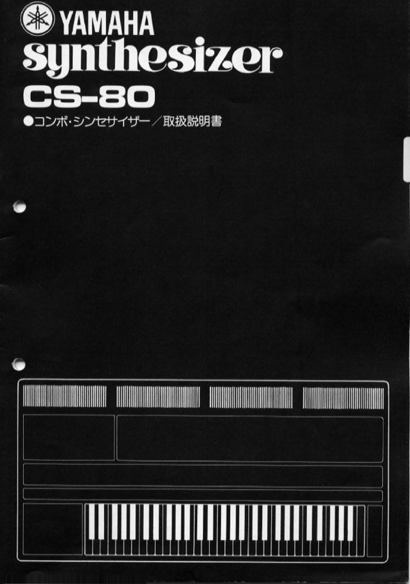 Yamaha CS-80 owner's manual