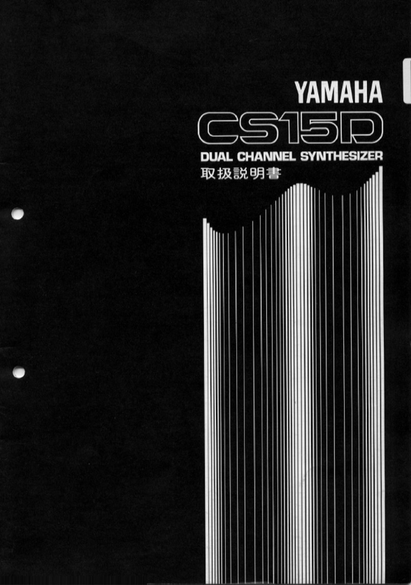Yamaha CS15D User manual