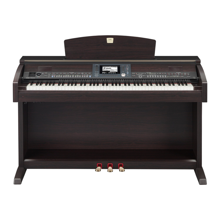 Yamaha CLAVINOVA CVP-501 owner's manual