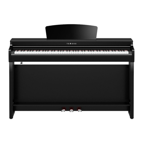 Yamaha Clavinova CLP-650 User manual