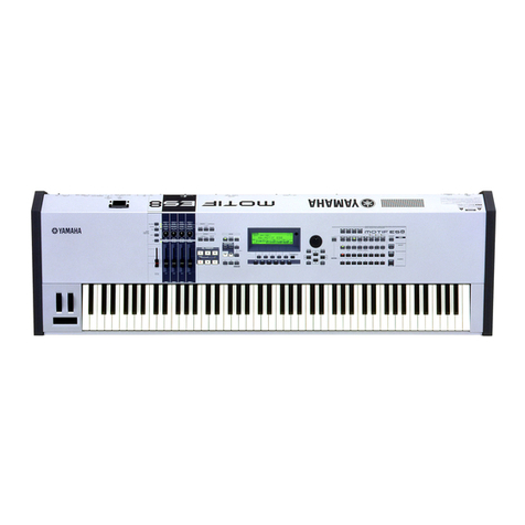Yamaha MOTIF ES8 Setup guide Yamaha MOTIF ES8 Setup guide