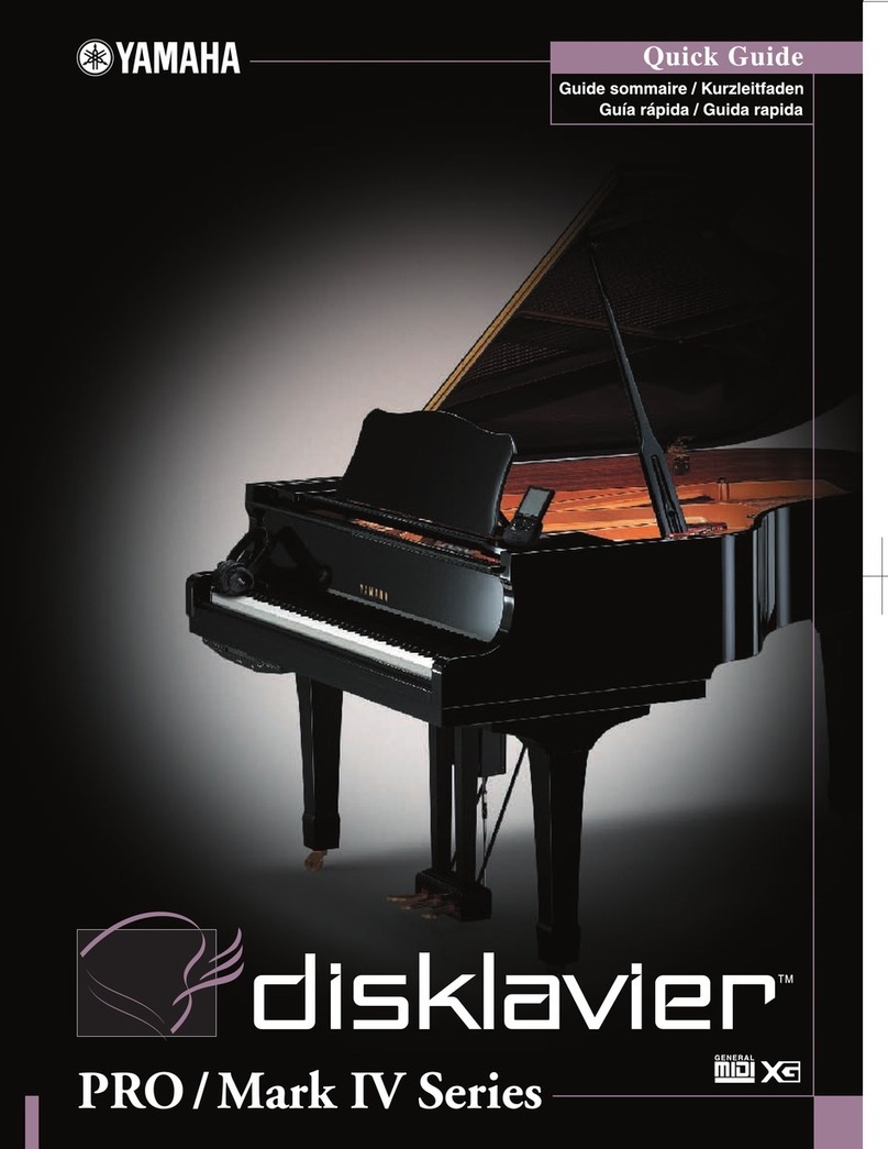 Yamaha Mark IV Series quick guide