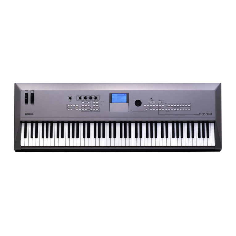 Yamaha MM8 User manual