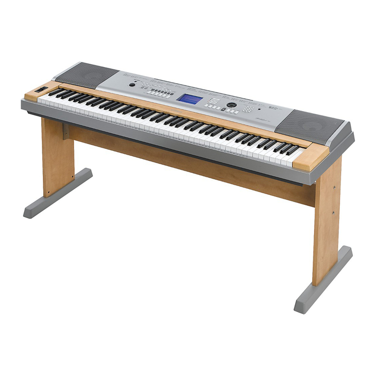 Yamaha DGX620 - Portable Keyboard - 88 Keys owner's manual