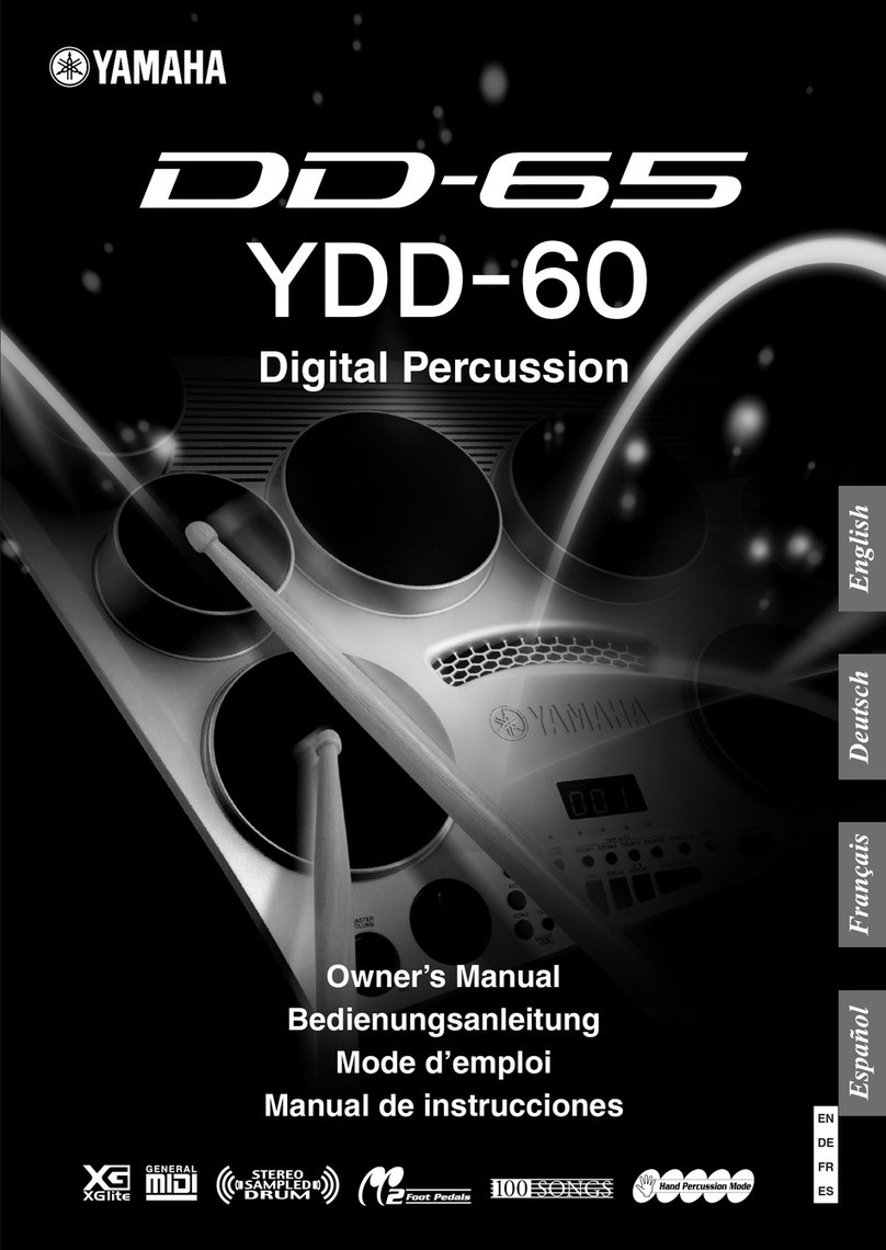 Yamaha YDD65 Assembly instructions