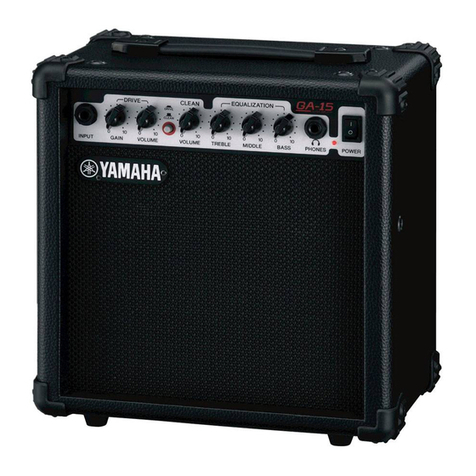 Yamaha GA-15 owner's manual