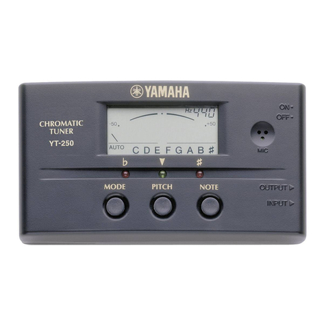 Yamaha YT-250 User manual
