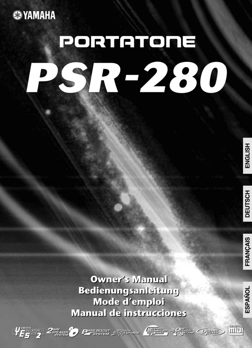 Yamaha YHT-280 Setup guide