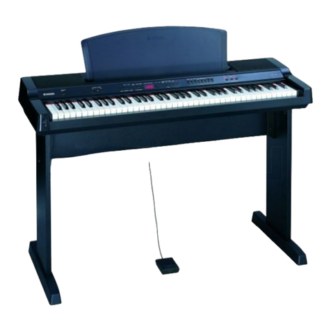 Yamaha YPP-100 Light Piano owner's manual