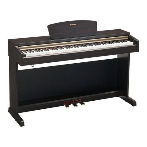 Yamaha YDP-151 owner's manual