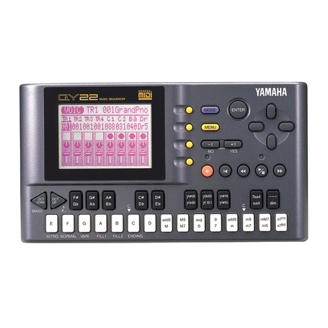 Yamaha QY22 User manual