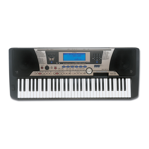 Yamaha PortaTone PSR-550 User manual