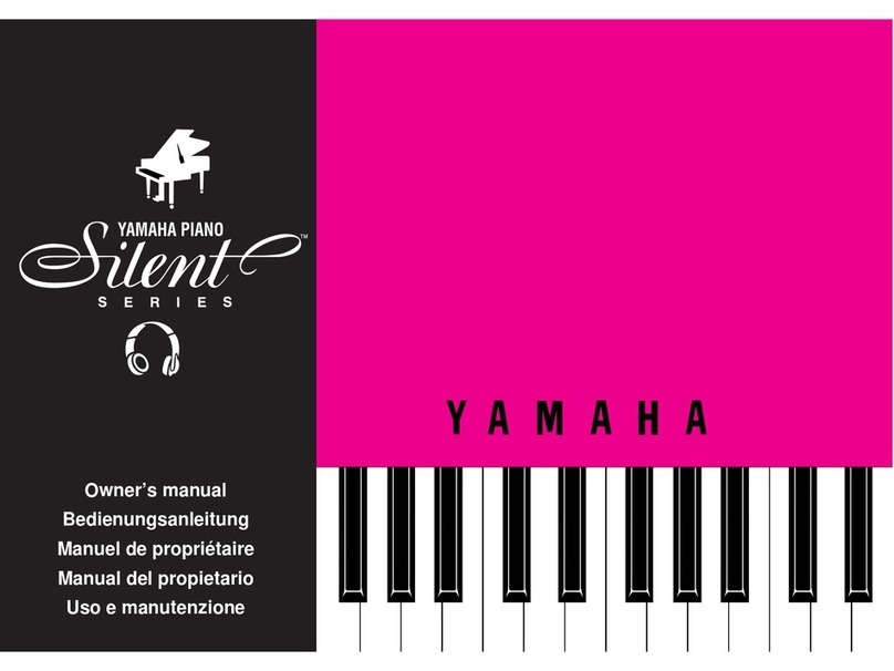 Yamaha Silent Series owner's manual