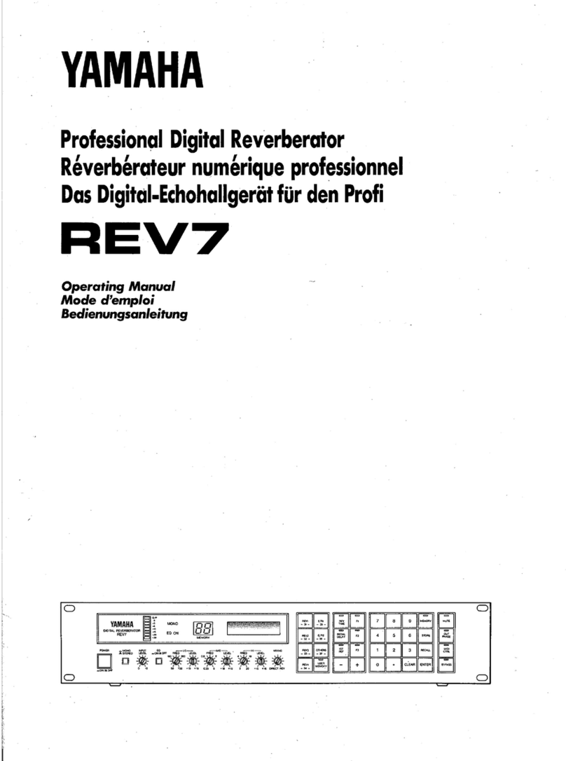 Yamaha REV7 operating manual